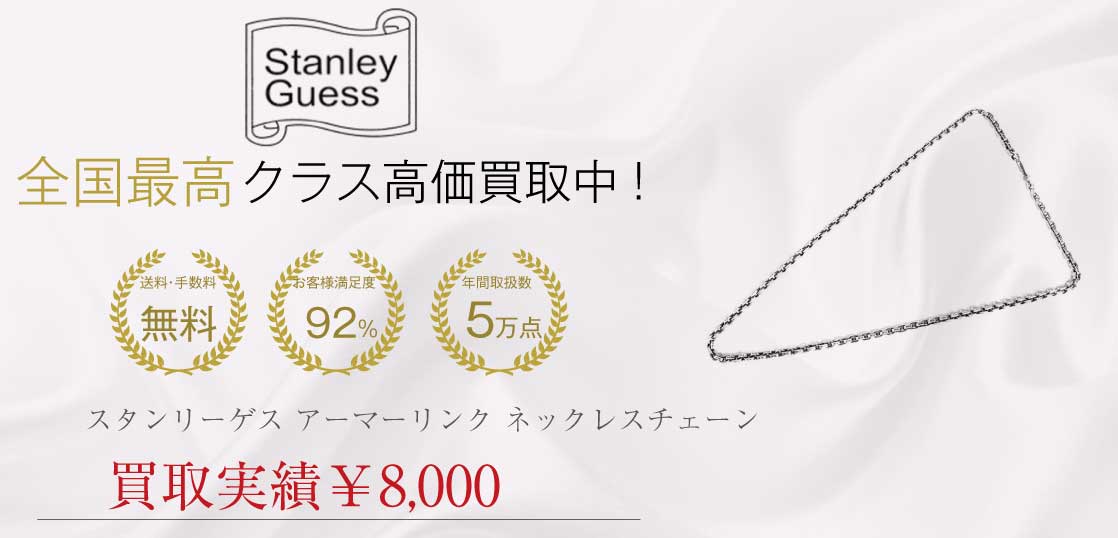 スタンリーゲス STANLEY GUESS アーマーリンク ネックレス